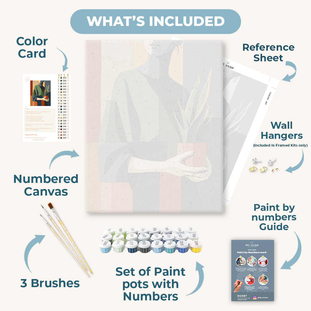 Botanical Balance | Paint by Number