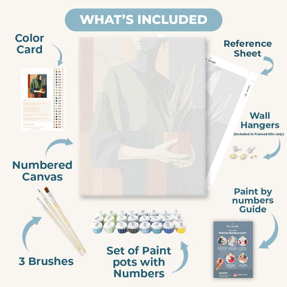 Botanical Balance | Paint by Number