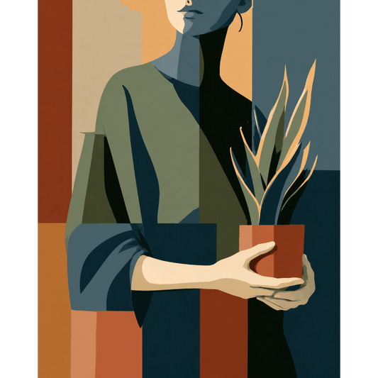 Botanical Balance | Paint by Number- Paint by Numbers