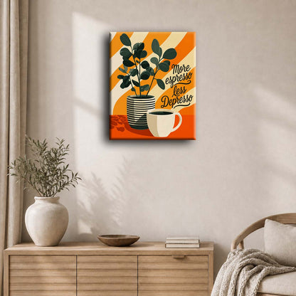 Mer espresso | Maleri etter tall
