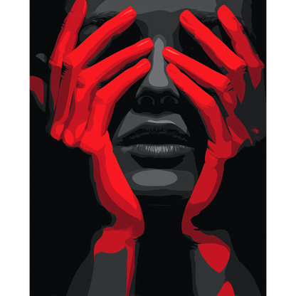Conceptual Portrait | Paint by Number- Paint by Numbers