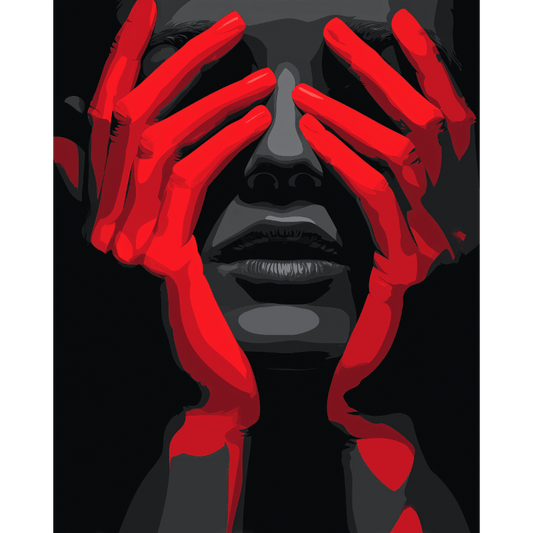 Conceptual Portrait | Paint by Number- Paint by Numbers