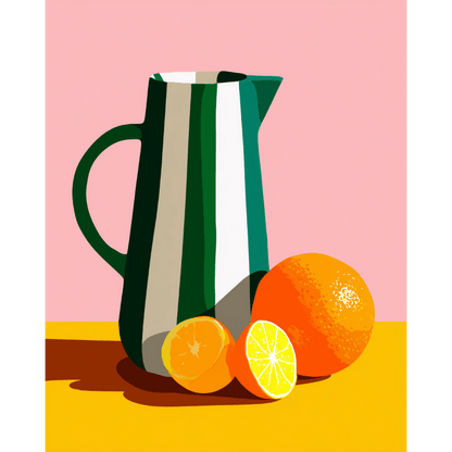 Just Squeezed | Paint by Number- Paint by Numbers
