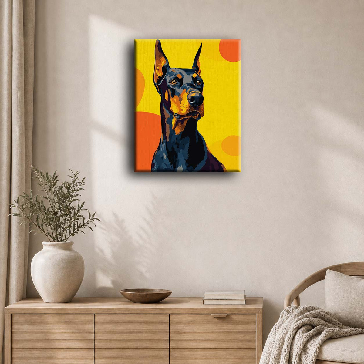 Dobermanni | Numeromaalaus