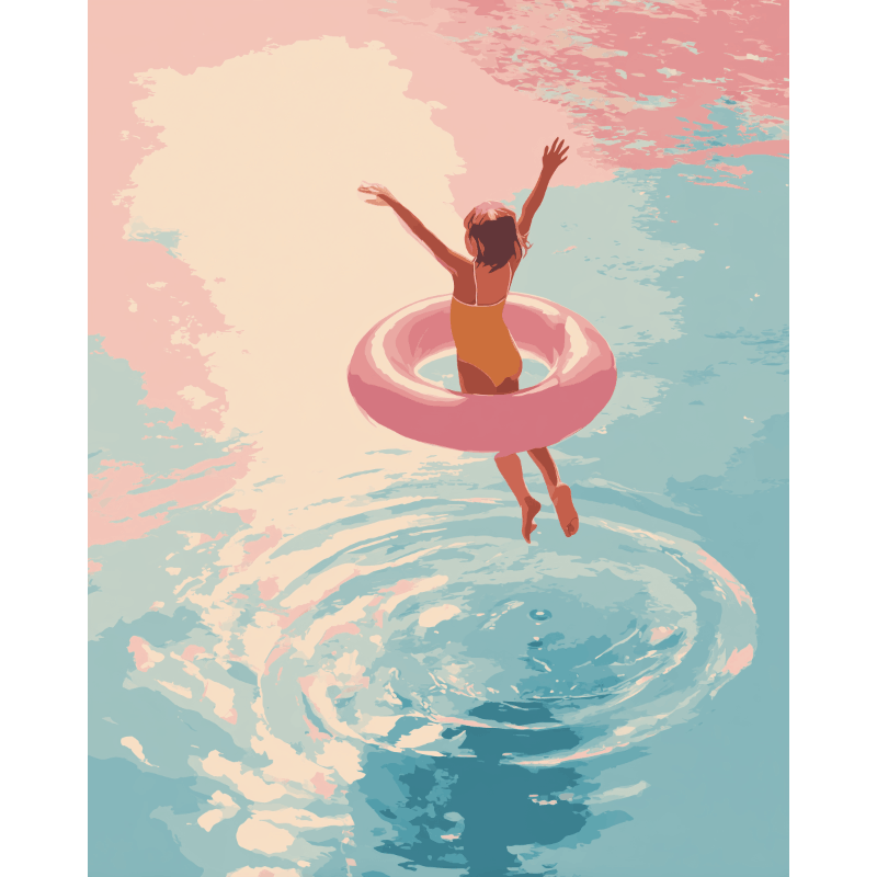 Childhood | Paint by Number- Paint by Numbers