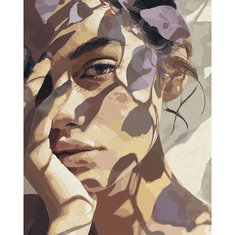 Through the Light | Paint by Number- Paint by Numbers
