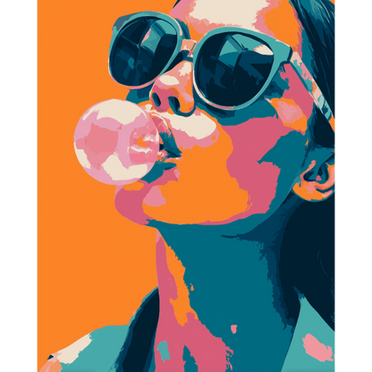 Velvet Pop | Paint by Number- Paint by Numbers