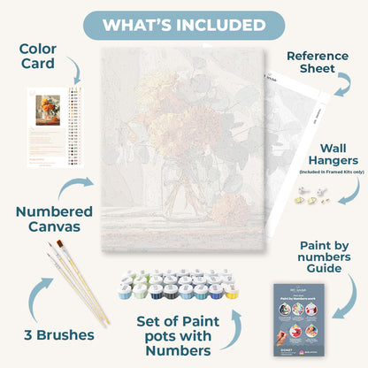 Marigold bouquet | Paint by Number