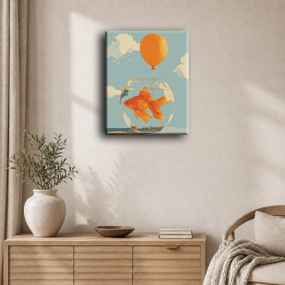Rêves flottants | Peinture à numéros