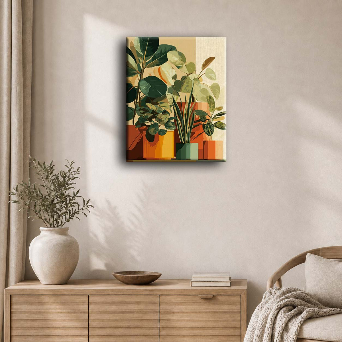 Jardin intérieur | Peinture à numéros