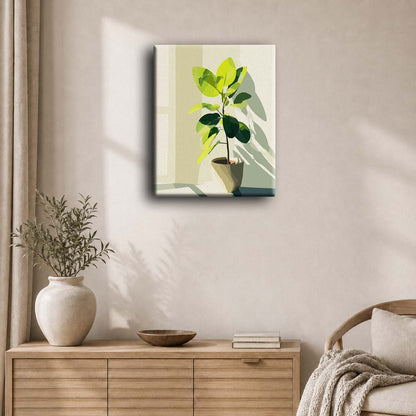 Ficus ensoleillé | Peinture à numéros