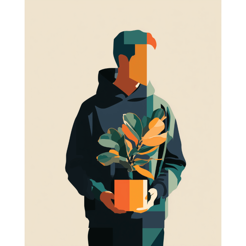 Plant Healer | Paint by Number- Paint by Numbers