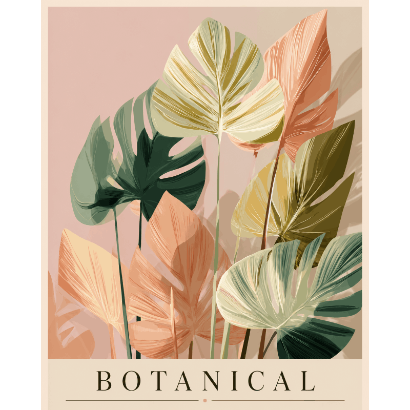 Botanical | Paint by Number- Paint by Numbers