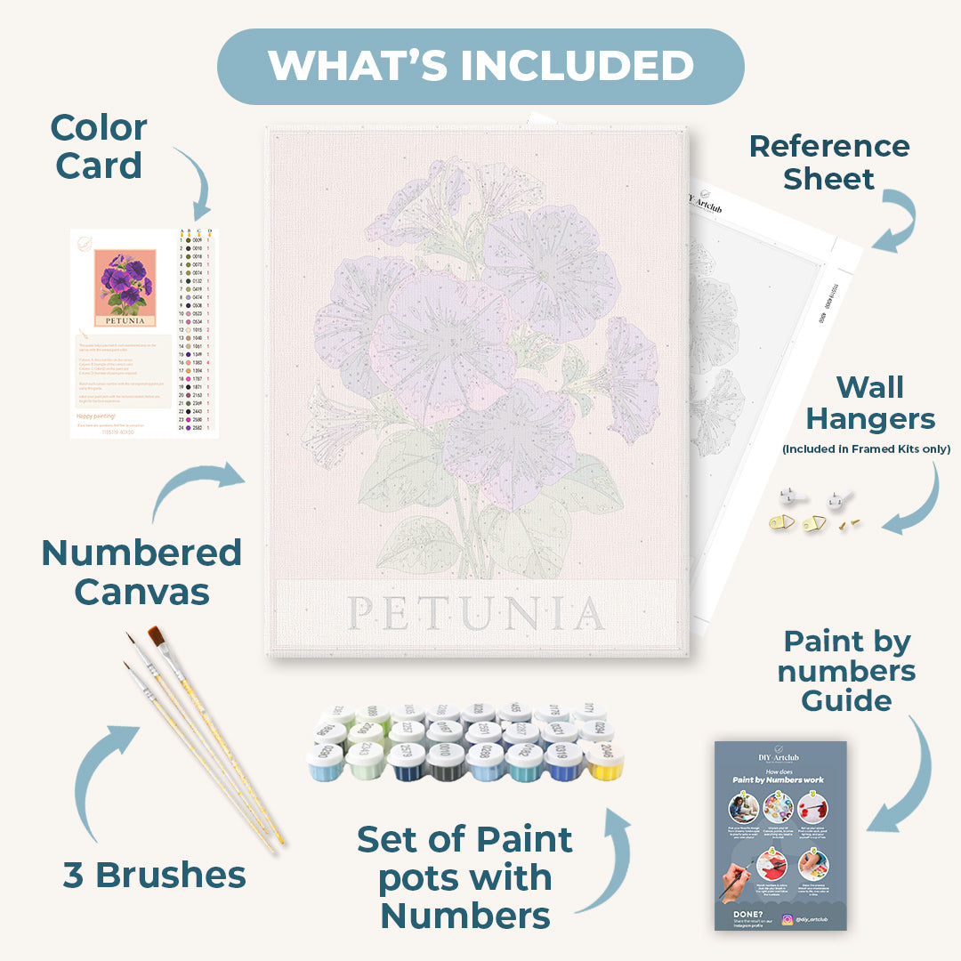 Petunia | Paint by Number
