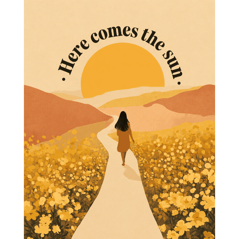 Here comes the Sun | Paint by Number- Paint by Numbers