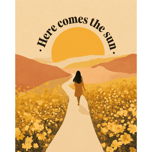 Here comes the Sun | Paint by Number- Paint by Numbers