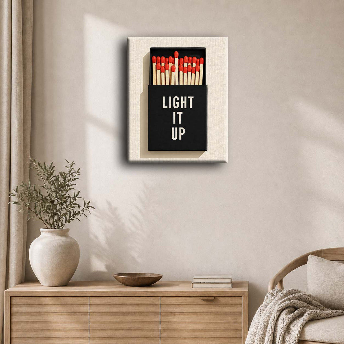 Tenn lyset | Maleri etter tall