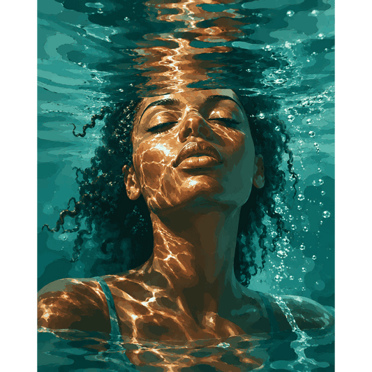 Liquid Light | Paint by Number- Paint by Numbers