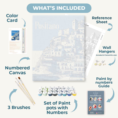 Positano | Paint by Number