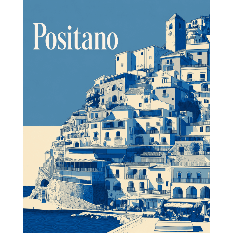 Positano | Paint by Number- Paint by Numbers