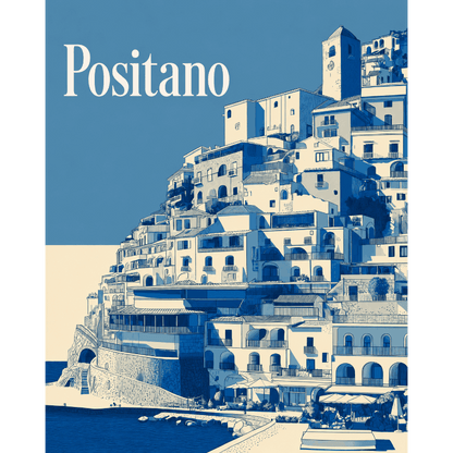 Positano | Paint by Number- Paint by Numbers