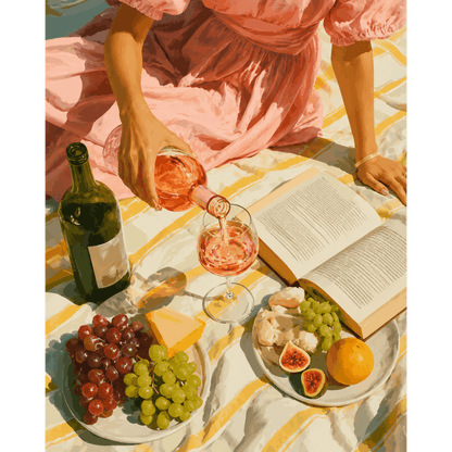 Picnic Reverie | Paint by Number- Paint by Numbers