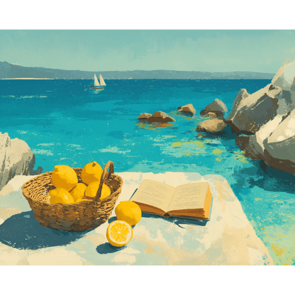 Mediterranean Chapters | Paint by Number- Paint by Numbers