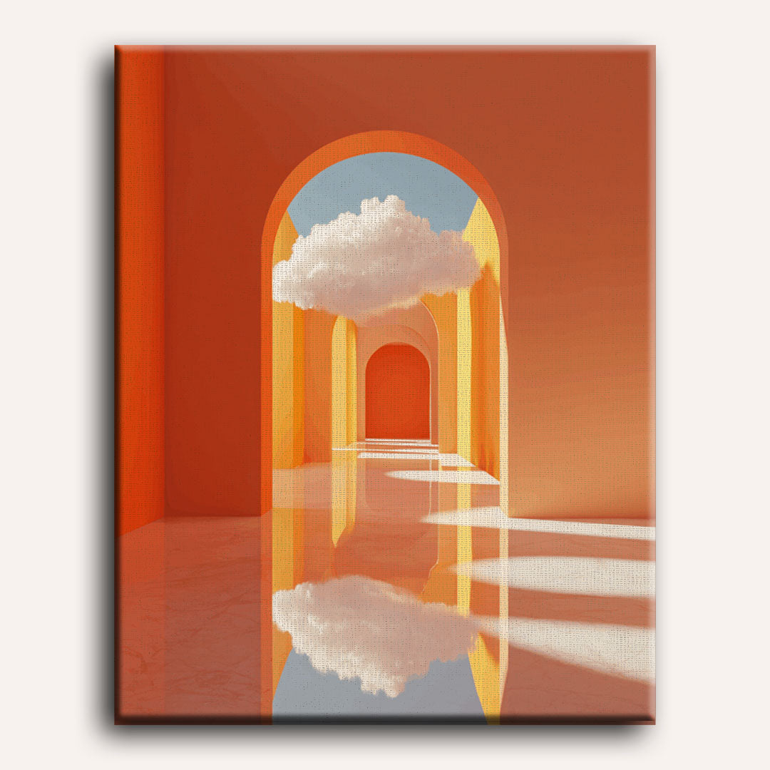 Palace of Clouds | Paint by Number