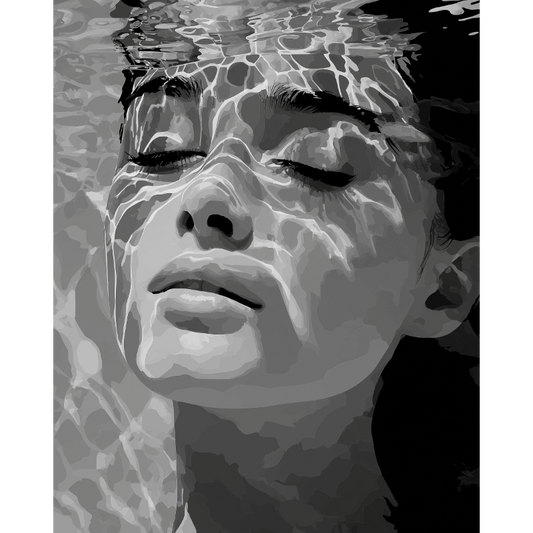 Liquid Shadows | Paint by Number- Paint by Numbers