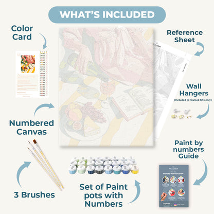 Book Club Picnic | Paint by Number