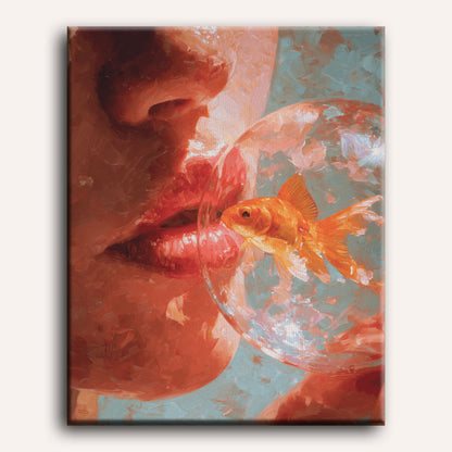 Magic Kiss | Paint by Number