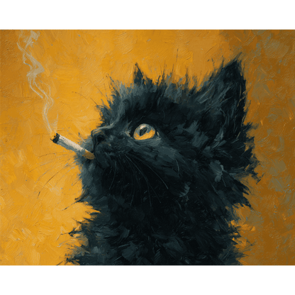 Tiny Troublemaker | Paint by Number- Paint by Numbers