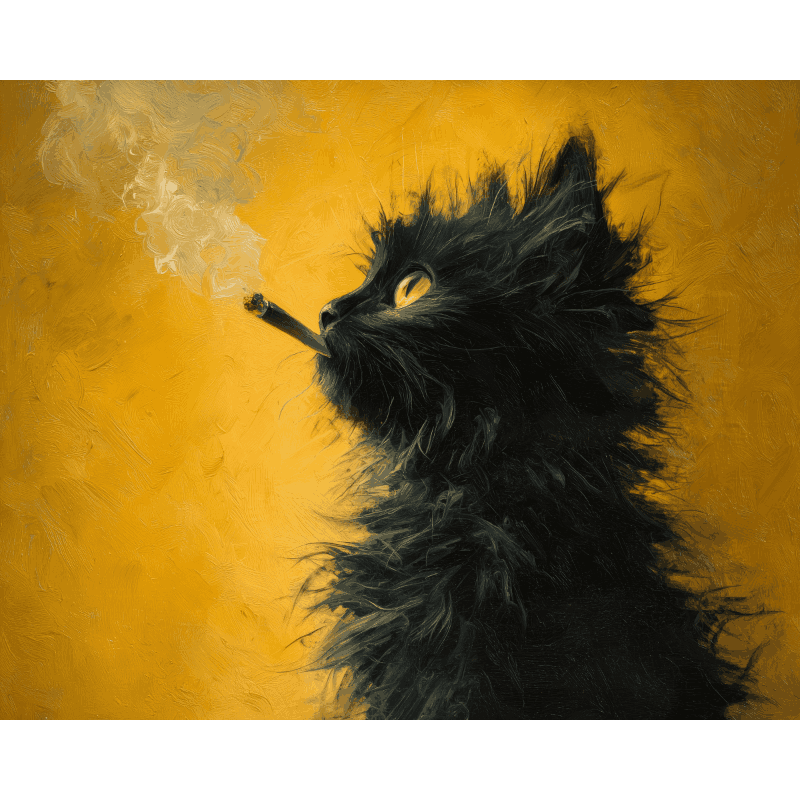 Tiny Criminal | Paint by Number - Paint by numbers