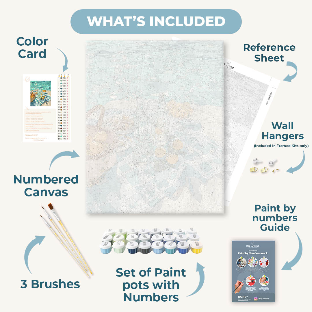 Coastal Daydreams | Paint by Number