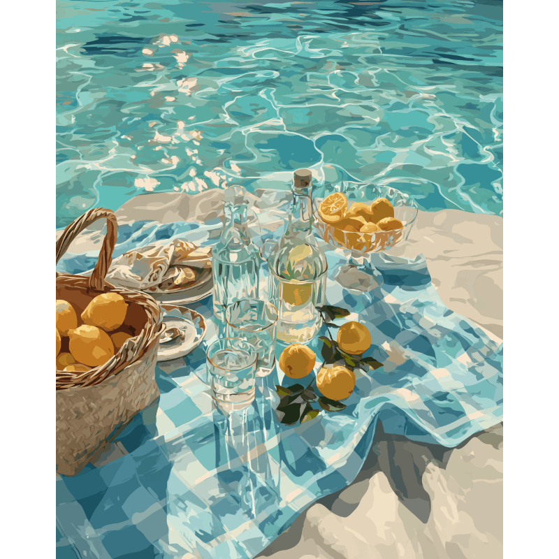 Coastal Daydreams | Paint by Number- Paint by Numbers