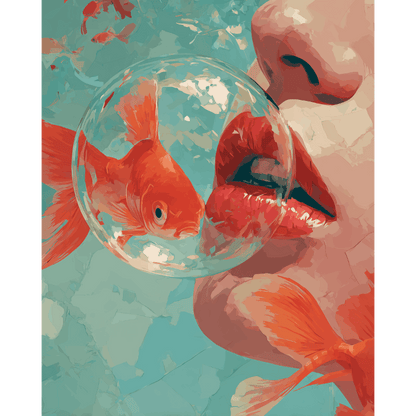 Into the Bubble | Paint by Number - Paint by numbers