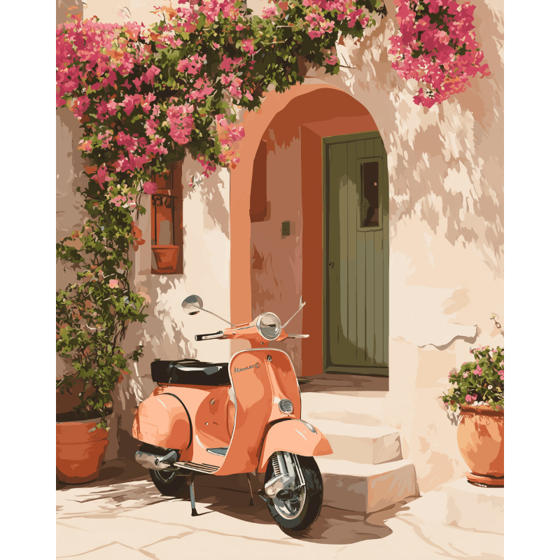 Italian Holidays | Paint by Number- Paint by Numbers