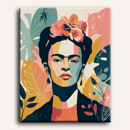 Blooming Icon | Paint by Number