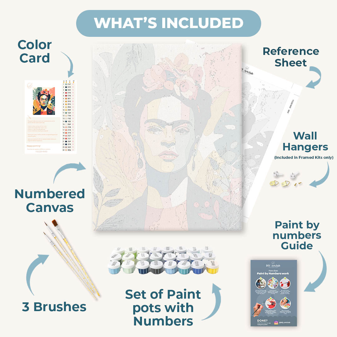 Blooming Icon | Paint by Number