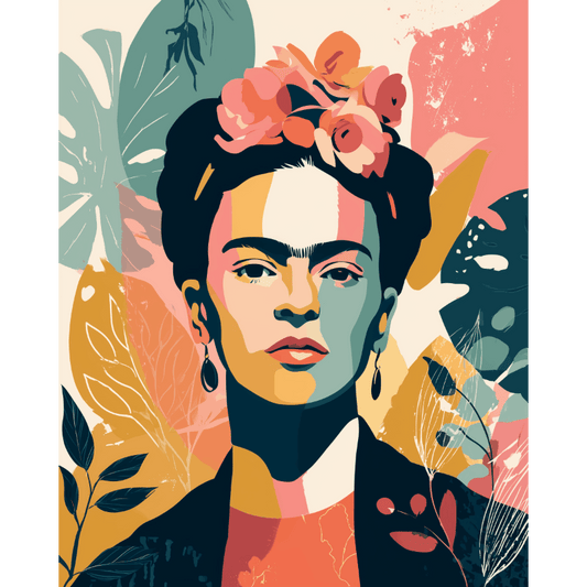 Blooming Icon | Paint by Number- Paint by Numbers