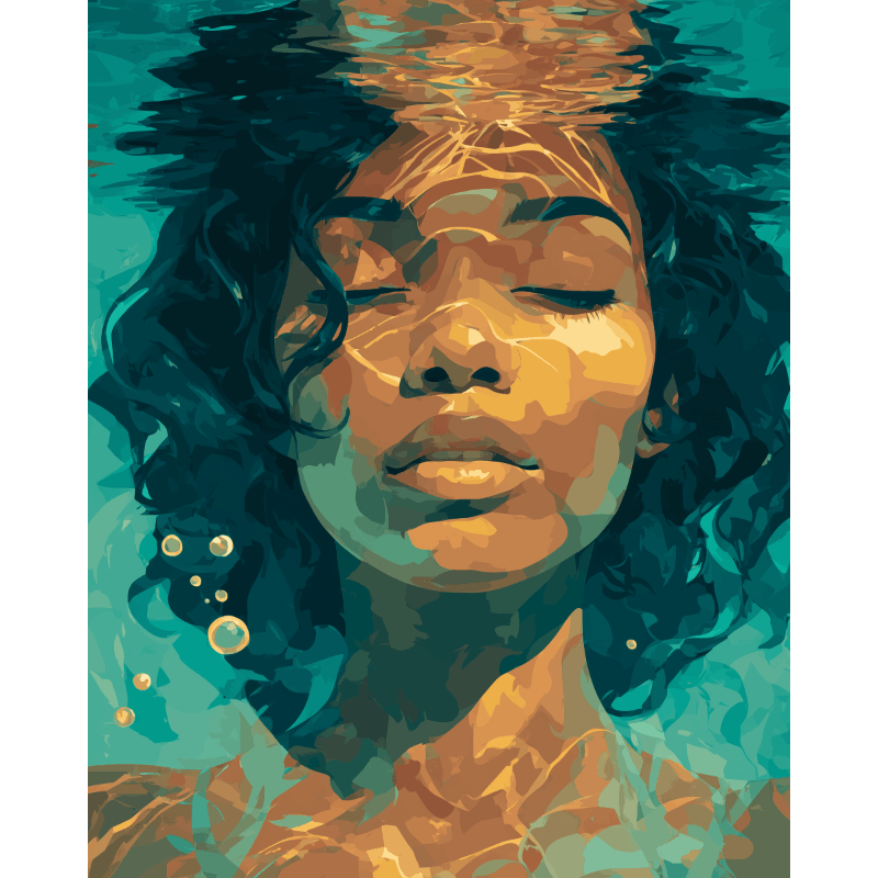 Beneath the Surface | Paint by Number- Paint by Numbers