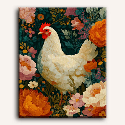 Wrapped in Bloom | Paint by Number