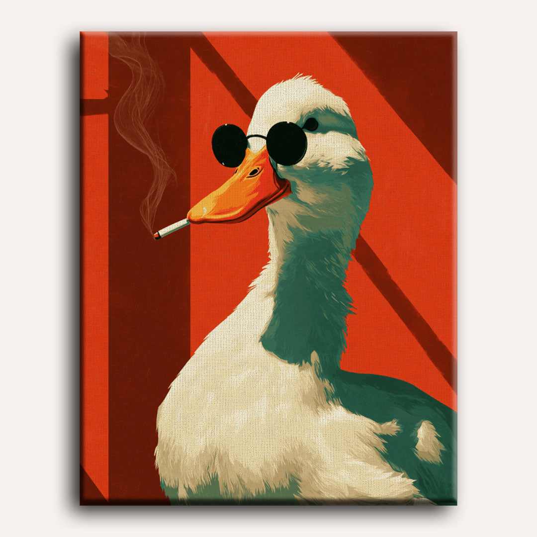 Smoking Goose | Paint by Number
