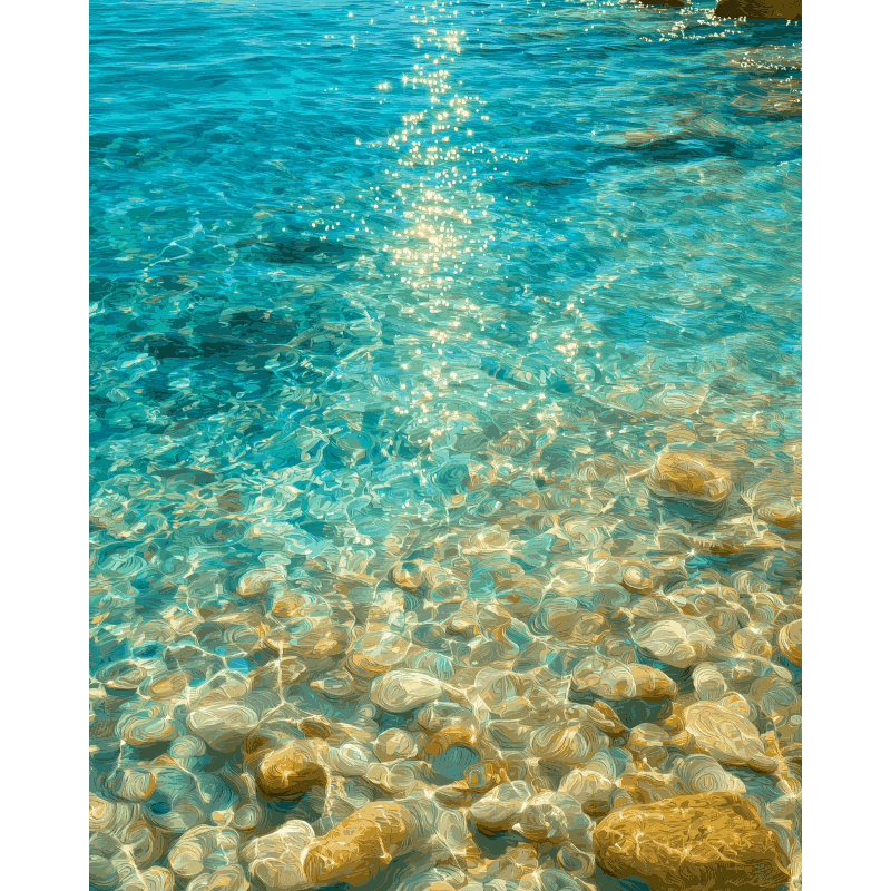 Dream Water | Paint by Number- Paint by Numbers