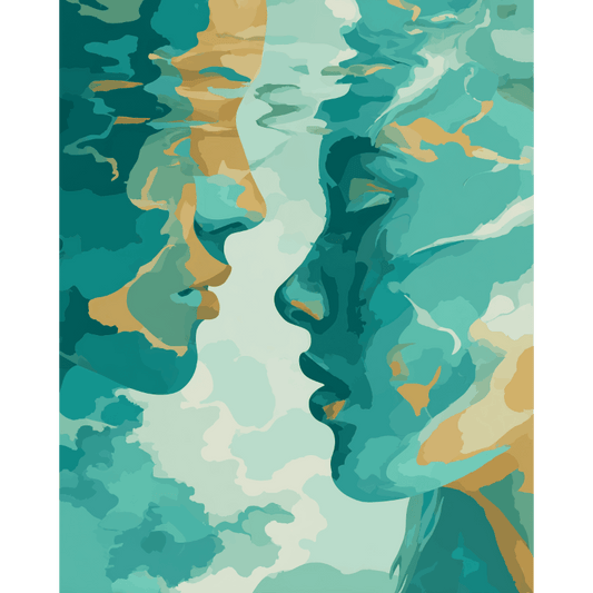 Liquid Lovers | Paint by Number- Paint by Numbers