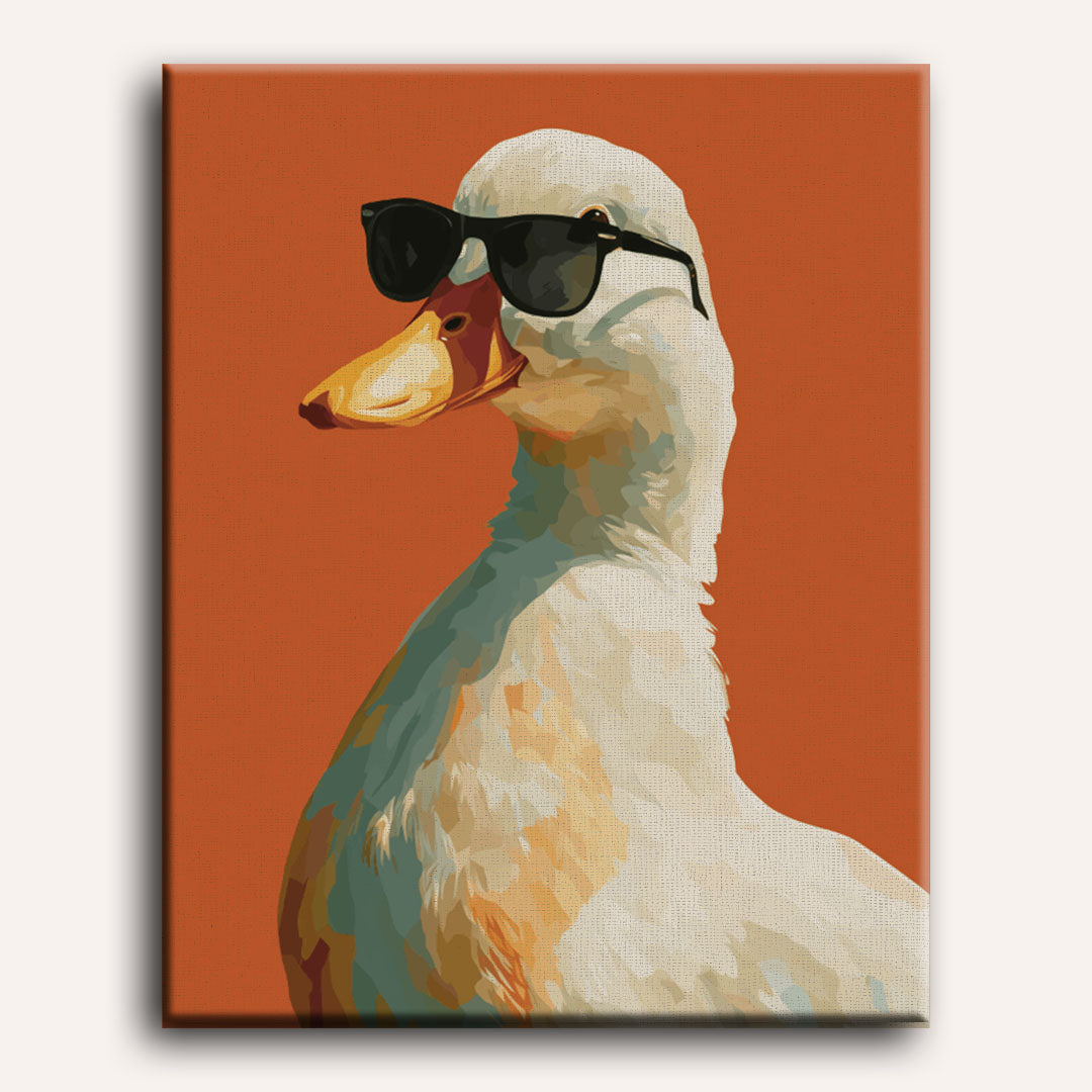 Cool Goose | Paint by Number