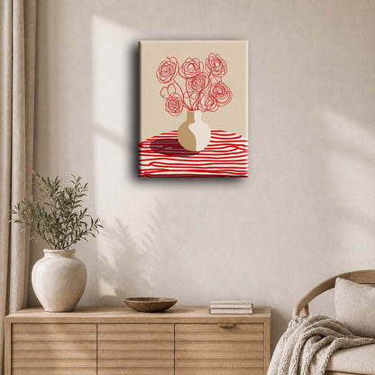 Pop floral | Peinture à numéros