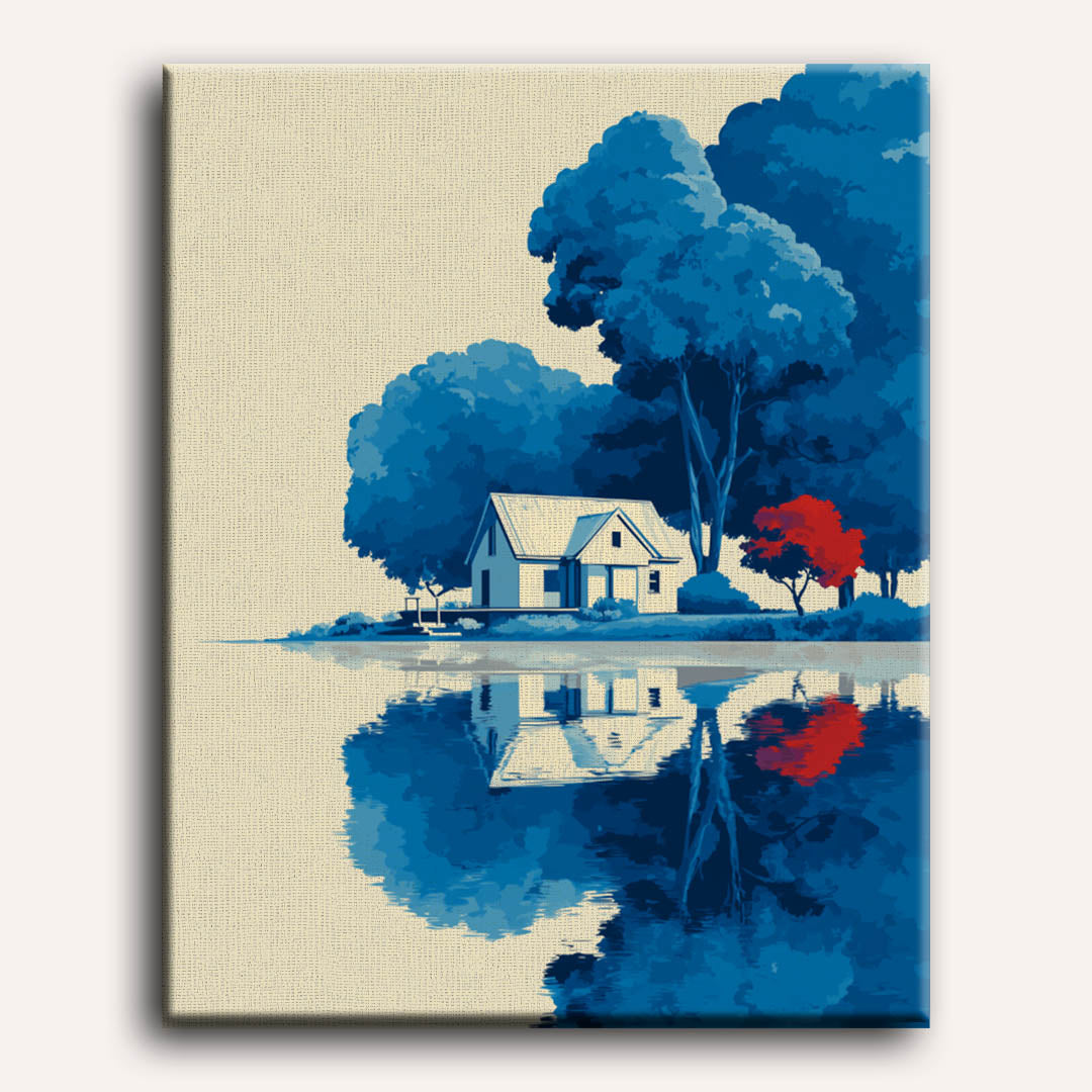 Blue Reflection | Paint by Number