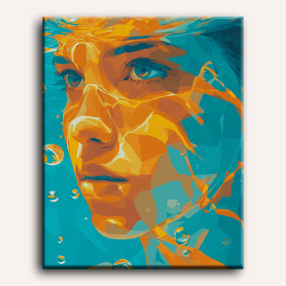 Underwater Light | Paint by Number
