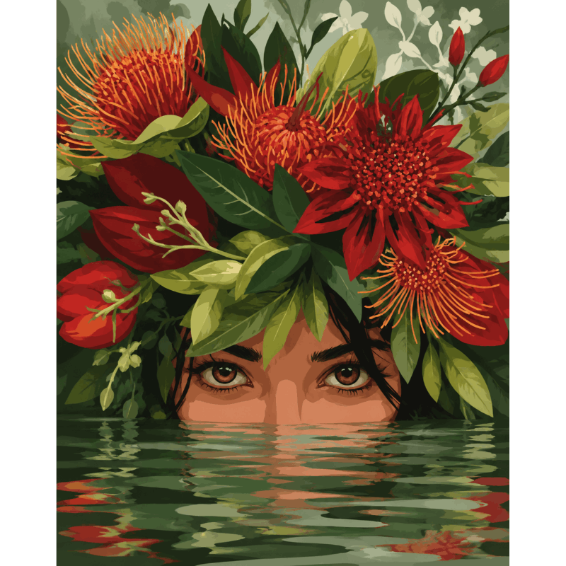 Beneath the Tropic | Paint by Number